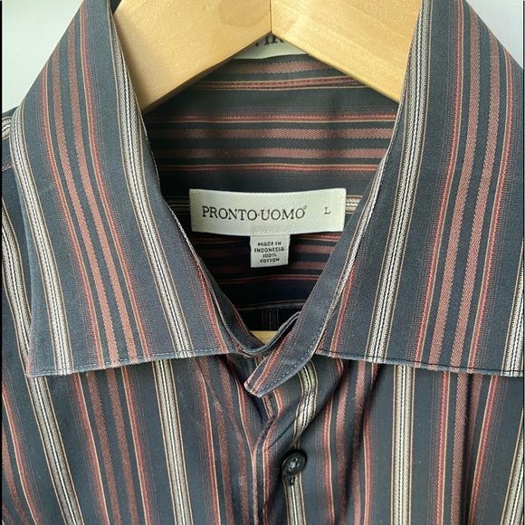 Pronto Uomo mens L cotton polo shirt in excellent condition. - Picture 1 of 4